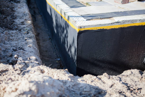 Professional Waterproofing technician working in Oregon, IL